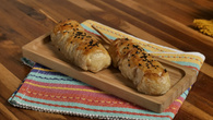Folhado de queijo coalho
