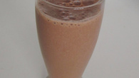 Milkshake de chocolate com cremogema