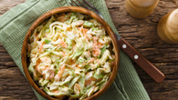 Salada de repolho com abacaxi