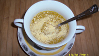 Sopa purê de abóbora cabotiá