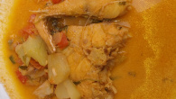 Moqueca de peixe à baiana