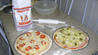 Massa de pizza profissional