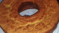 Bolo de aipim cozido tia Helena