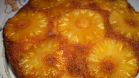 Bolo de abacaxi caramelizado