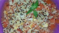 Salada com quinoa