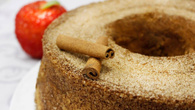 Bolo de maçã com canela