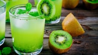 Caipirinha de Kiwi com saquê