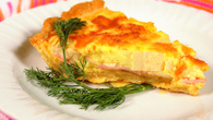 Torta cremosa de palmito