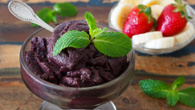 Deliciosa mousse de açaí do pará