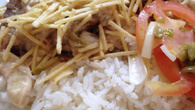 Bife acebolado especial com Hellmanns