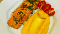 Salmão com ervas finas