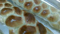 Pão trançado da Deborah