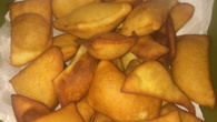 Massinha de pão frita simples