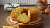 Bolo de mandioca de liquidificador