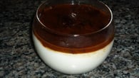 Flan de coco com calda de ameixa diet