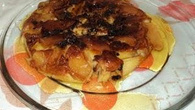 Torta de maçã de frigideira