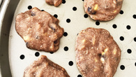 Cookie de banana e aveia