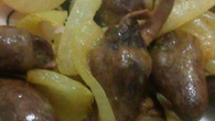 Coração de frango frito