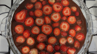 Delícia de morango e chocolate