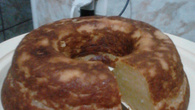 Bolo de macaxeira cozida