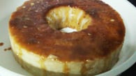 Pudim econômico de pão da Thaís