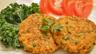Hambúrguer de cenoura