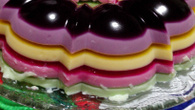 Gelatina Colorida em camadas
