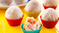 Pop cake de coco com marhsmallow