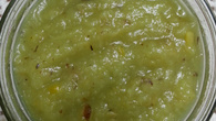 Geléia de abacaxi com pimenta