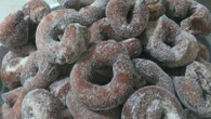 Rosca frita de nata