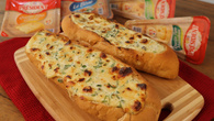 Baguete aos quatro queijos