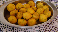 Bolinho de mandioquinha