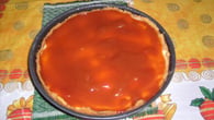 Torta cheesecake com ricota e goiabada