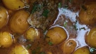 Frango caipira com pequi