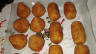 Coxinha com recheio de frango