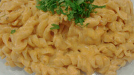 Macarrão com creme de leite