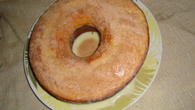 Bolo de iogurte de ameixa