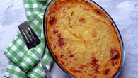 Escondidinho de batata-doce e frango sem glúten