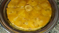 Torta portuguesa invertida de maçã