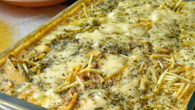 Fricassê de carne moída com requeijão