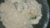 Filé de polaca ao molho branco