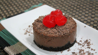 Torta de chocolate com menta