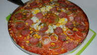 Massa de pizza com fermento de bolo