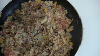 Arroz chinês com amêijoa (sarnambi / vôngole)