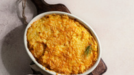 Palmito gratinado