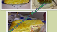 Torta deliciosa de mortadela