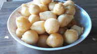 bolinhos de queijo de trigo com fecula sem leite e sem ovo