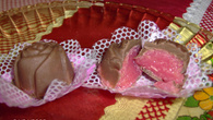 Bombom tentação de morango
