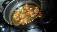 Bolinho com cebola
