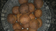 Bolinho de arroz com sardinha